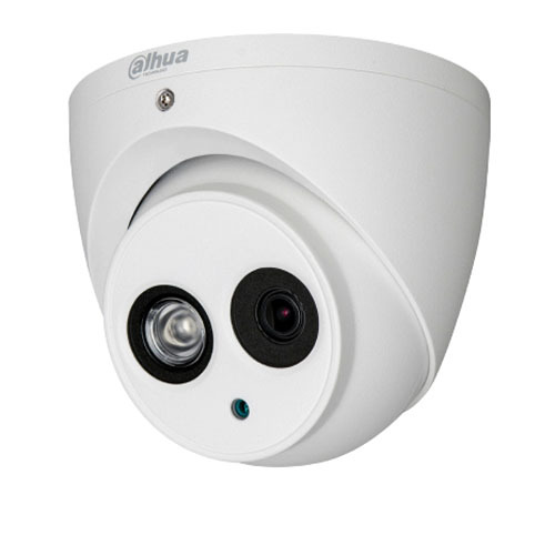 מצלמת אבטחה כיפה 2MP יום / לילה דגם DH-HAC-HDW1200EMP-A מבית Dahua 	