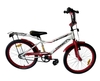 אופניים לילדים קונקט 20 אינץ' עם רגלית לגילאי 6-7 - אדום לבן
