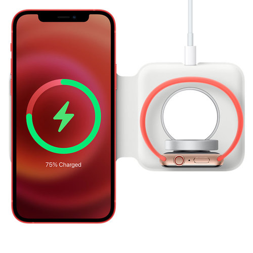 מטען כפול לטעינה אלחוטית Apple MageSafe Duo מקורי