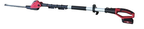 גוזם גדר חי טלסקופי נטען 20V