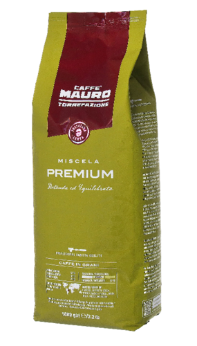 קפה מאורו פרימיום - 1 ק''ג פולים
