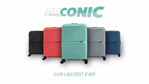 מזוודת אמריקאן טוריסטר גדולה קלה במיוחד AIRCONIC SPINNER 77/28 AMERICAN TOURISTER