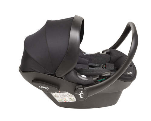סלקל I-Safe עם הגנות צד בתקן i-Size שחור SPORTLINE