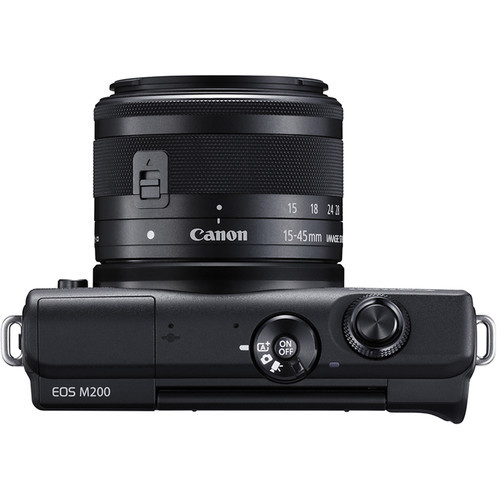 Canon EOS M200 15-45 תצוגה על