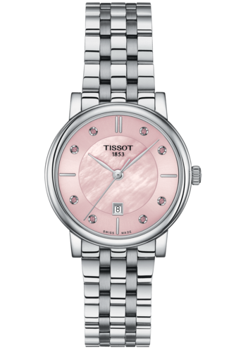 Tissot T1222101115900 נשים משובץ יהלומים