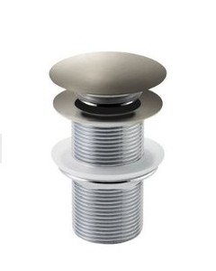 ונטיל קליק 801560F16S נירוסטה מוברש (+אובר-פלו) חמת