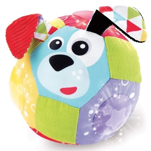 כדור התפתחותי רך אורות וצלילים