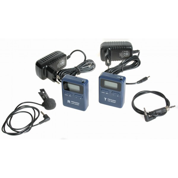 מערכת שידור קול ProAudio UHF-5000BP