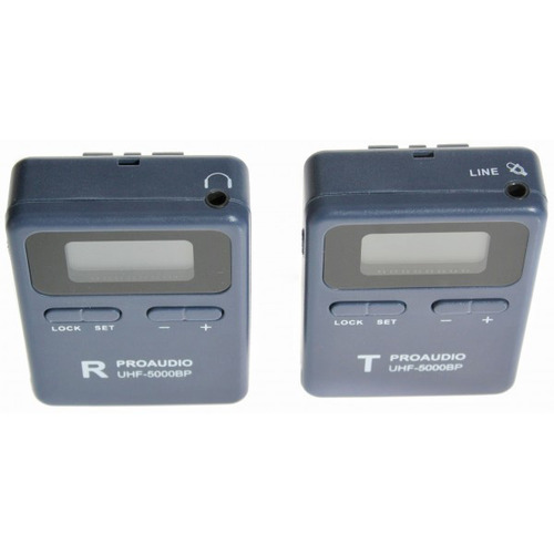 מערכת שידור קול ProAudio UHF-5000BP