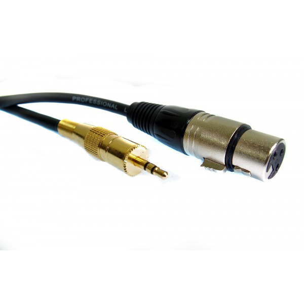 כבל XLR ל- 3.5 מ"מ
