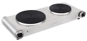 כיריים לבישול כפולות מעוצבות נירוסטה Sauter דגם544 