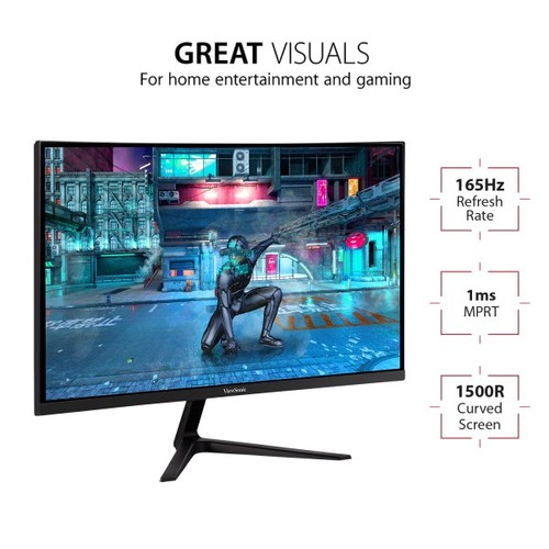 מסך מחשב קעור Viewsonic VX3218-PC-MHD ‏32 ‏אינטש Full HD