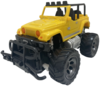 ג'יפ 1:20 Machina RC Winner Truck - צהוב