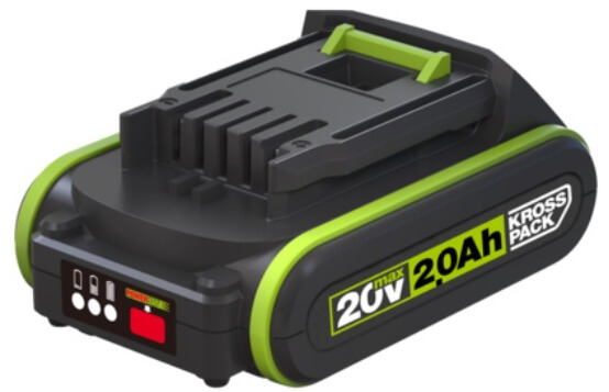 סוללת ליתיום WORX Professional 20V 2.0Ah WA3023