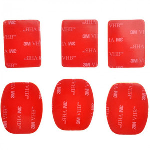 מדבקות לגופרו GoProSticker Adhesive Pad Set For GoPro