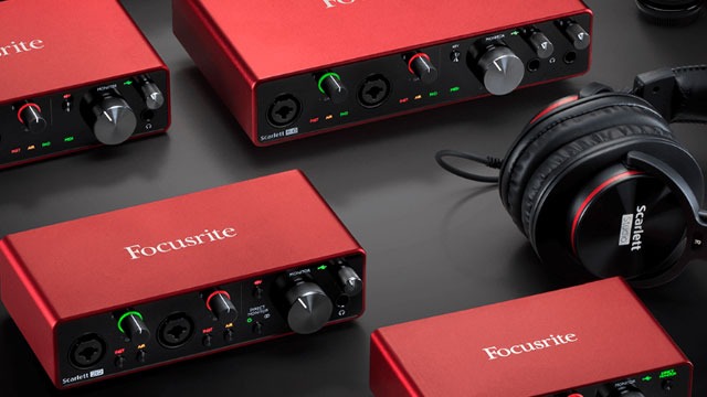 הוראות התקנה למוצרי Focusrite