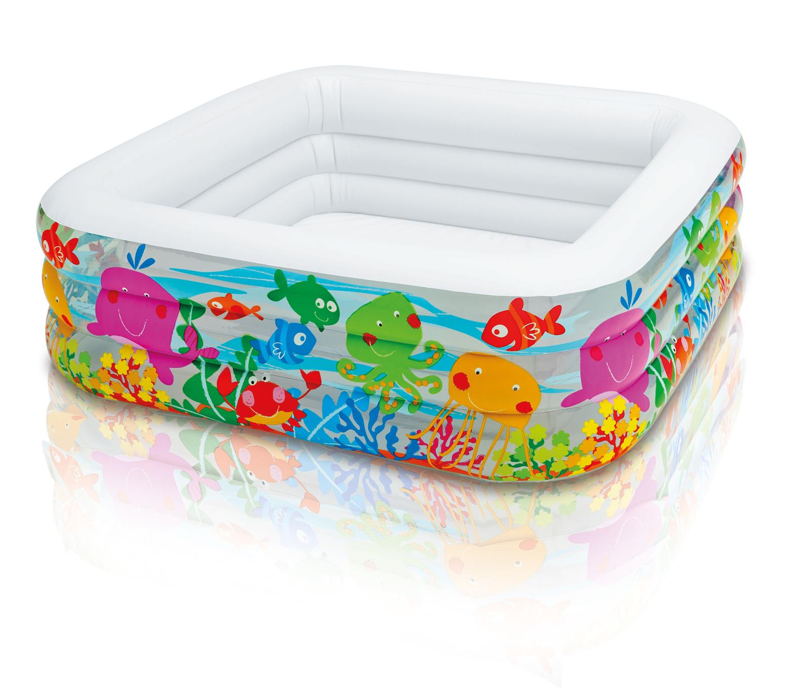 בריכה מתנפחת מרובעת 159X159X50 ס"מ 57471 Intex