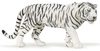 דמות מיניאטורה מגומי דחוס למשחקי דמיון - טיגריס לבן