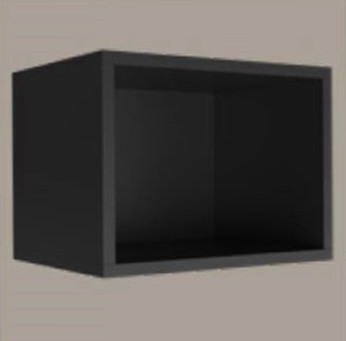 קוביה BOX שחור מט