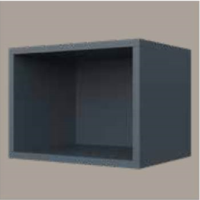 קוביה BOX גרפיט מט