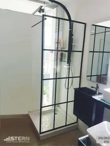 קיר זכוכית אופייס ספייס 1 שטרן מקלחונים