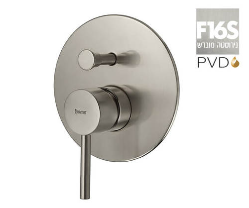 מערמערכת קיר 305288F16S אינטרפוץ קומפלט 4 דרך נירוסטה מוברש PVD סדרת מצדה חמתכת קיר 305288F15S אינטרפוץ קומפלט 4 דרך זהב מוברש PVD סדרת מצדה חמת