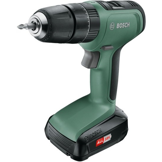 מברגה/מקדחה רוטטת 18V + סוללה 1.5AH ומטען