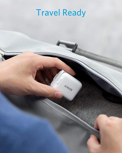 מטען קיר Anker PowerPort PD 1 18W + כבל טעינה MFI 