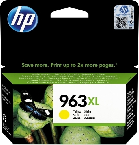 ראש דיו צהוב מקורי HP 963XL 3JA29AE