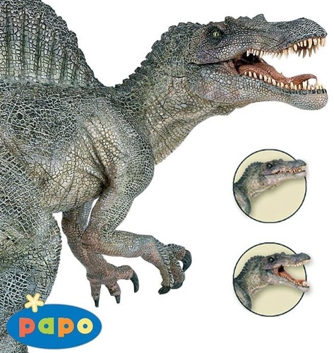 דמות מיניאטורה מגומי דחוס למשחקי דמיון - ספינוזאורוס