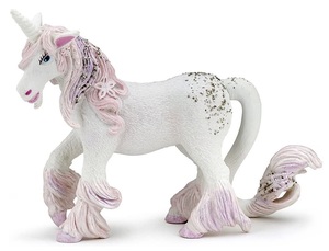 דמות מיניאטורה מגומי דחוס למשחקי דמיון - חד קרן קסום