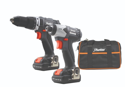 סט מברגת אימפקט + מברגה/מקדחה 18V + שתי סוללות 1.5AH