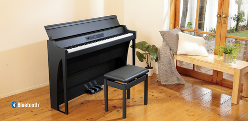 פסנתר חשמלי יפני בצבע שחור KORG G1 AIR BK