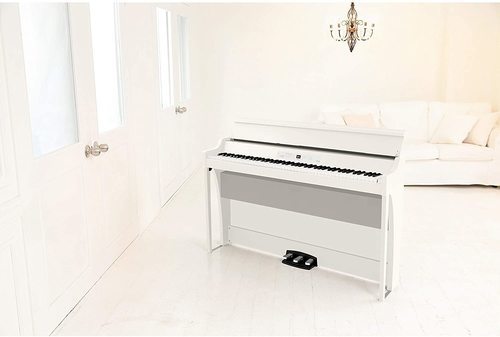 פסנתר חשמלי יפני בצבע לבן KORG G1 AIR WH 