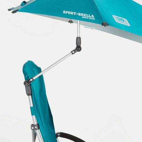 כיסא ים נמוך חוף +ציליה הגנה  - Sport Brella Beach Chair