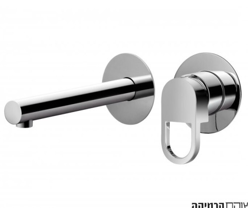 כיסוי חיצוני עדין למערכת קיר 3 דרך פלטה וידית סדרת מונסון חברת חמת 301781
