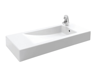 כיור 80 ס”מ דגם CUBIC 531556 תוצרת פורטוגל SANITANA
