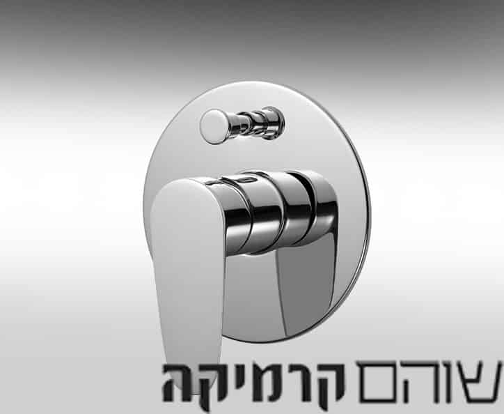 כיסוי למערכת קיר 4 דרך פלטה, ידית וכפתור 304788 ונציה