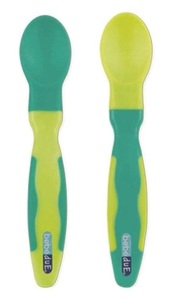 זוג כפיות עם קצוות סיליקון רכות במיוחד - שלב 1