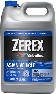 נוזל קירור כחול Valvoline Zerex Asian 4L