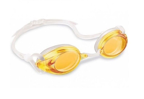 משקפי שחייה ספורט לילדים SPORT RELAY בגיל 8+ עם עדשות UV ורצועה מתכווננת - צהוב