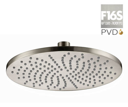 ראש מקלחת 801814F16S זהב מוברש PVD חמת