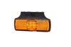 פנס צד כתום FT-017 Z+K LED עם מחזיר אור + תושבת פלסטיק