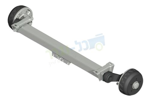 סרן עם בלמים לנגרר - למשקל 1350 ק
