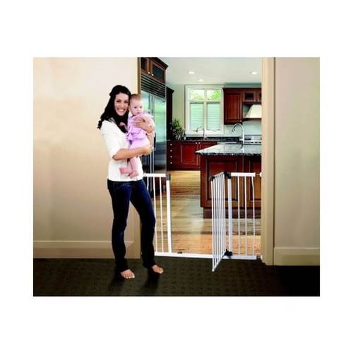 שער בטיחות ליברטי F867 Dreambaby בצבע לבן