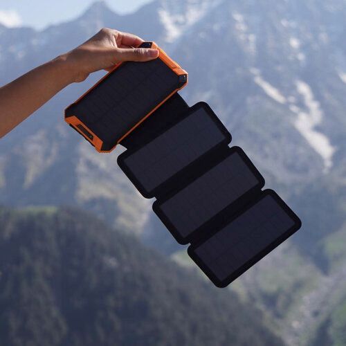מטען נייד סולארי עוצמתי | סוללת גיבוי 20,000maH