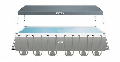 כיסוי מקורי אינטקס לבריכת 732X366X132 אולטרה INTEX 18936