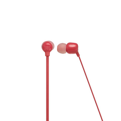 אוזניות ‏אלחוטיות JBL TUNE 115BT אדום