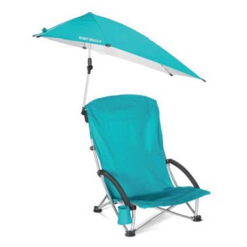 כיסא ים נמוך חוף +ציליה הגנה - Sport Brella Beach Chair