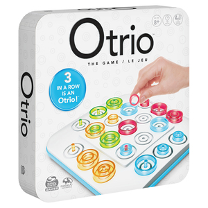 משחק קופסה 3 בשורה אוטריו OTRIO עם שלוש דרכים לנצח 2-4 משתתפים